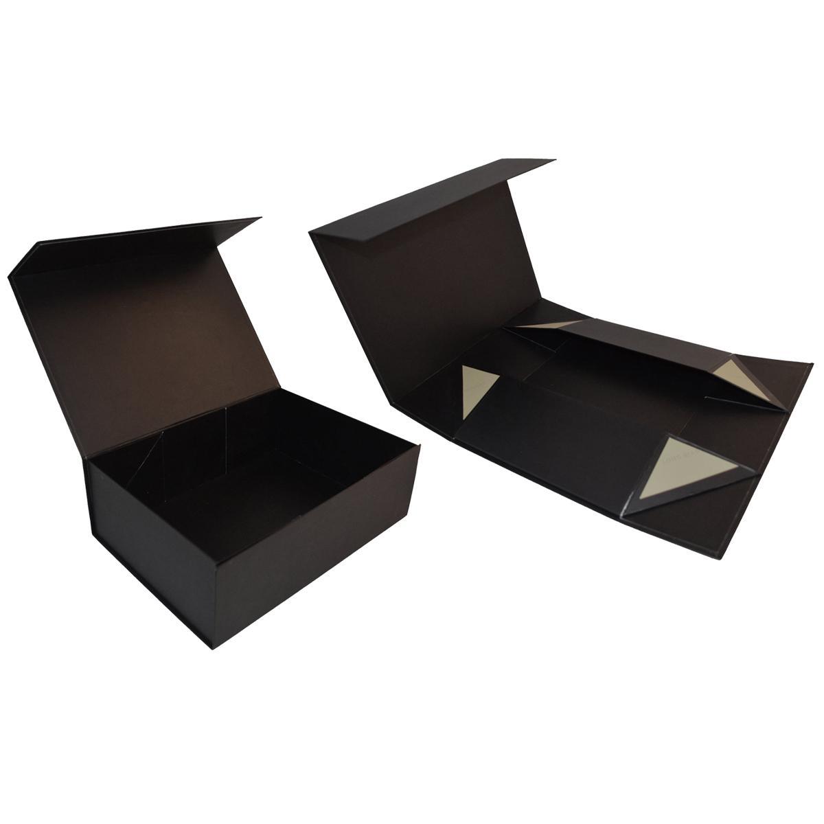 Collapsible rigid boxes