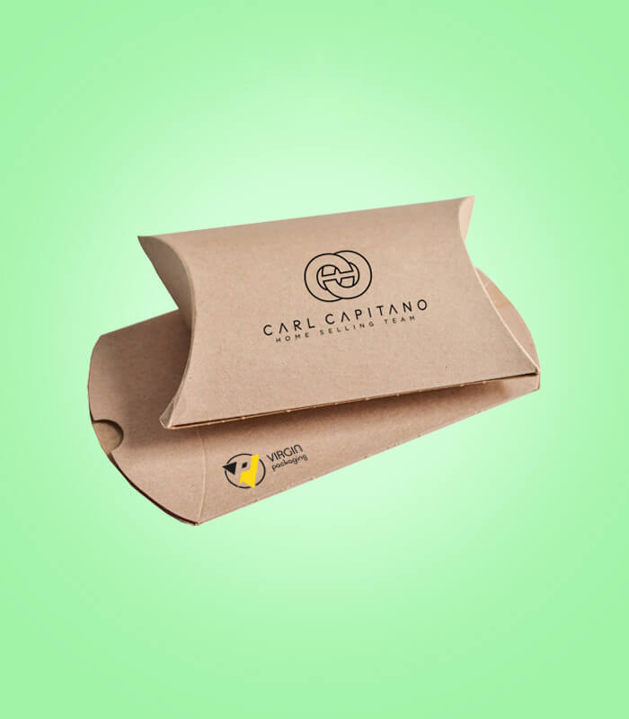 Kraft Pillow Boxes