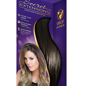 Custom Hangable Hair Extension Boxes