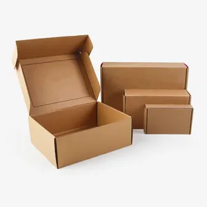 brown mailer boxes