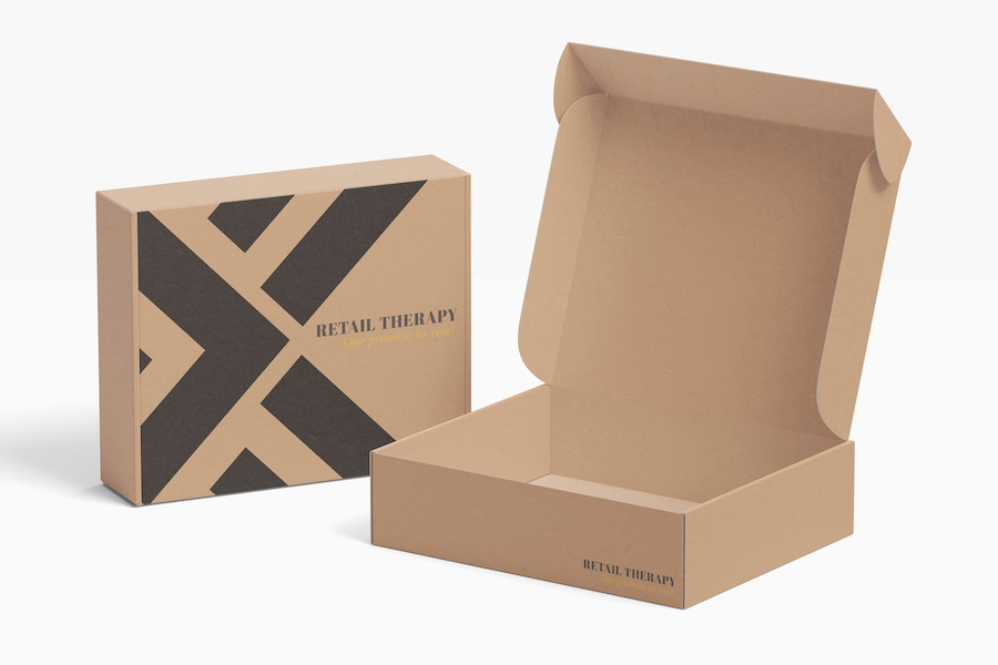 custom kraft mailer boxes