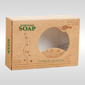 Kraft Soap Boxes With Window