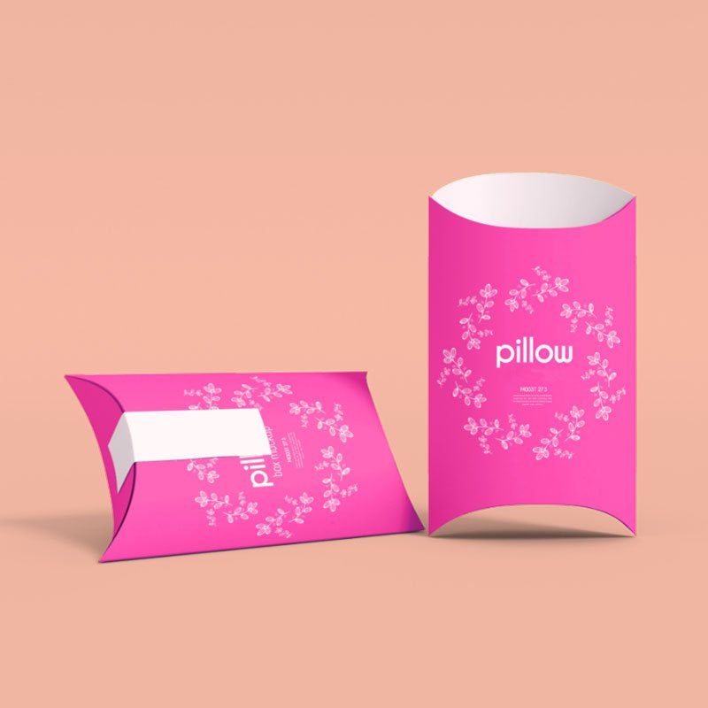 Pink Pillow Boxes
