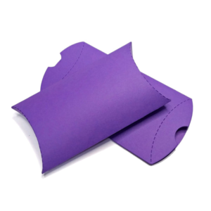Purple Pillow Boxes