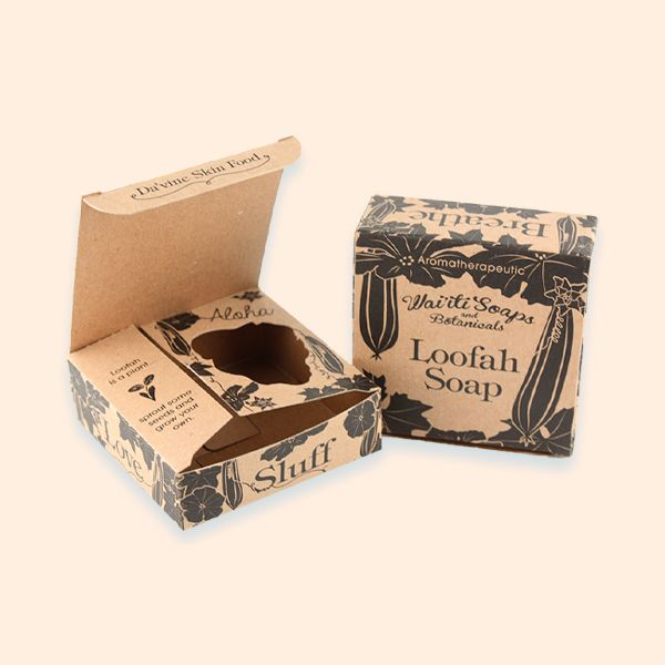 custom kraft soap boxes