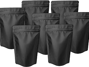 Black Stand Up Pouch