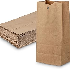 Flat Bottom Brown Paper Bags