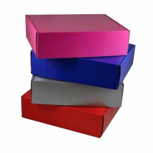 Matte Colored Corrugated Mailing Boxes
