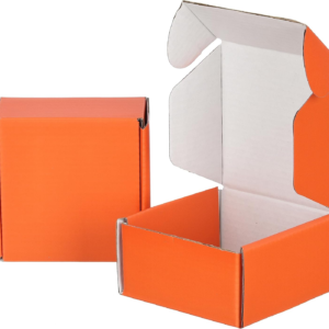 Orange Mailer Boxes