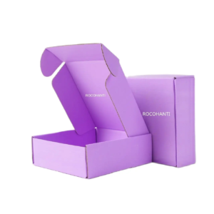Purple Mailer Boxes