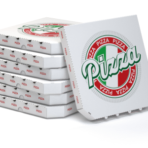 branded pizza boxes