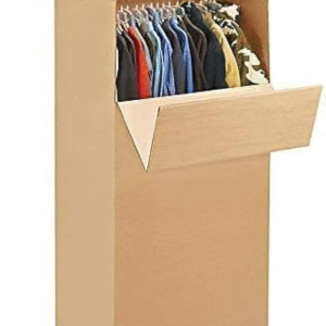 cardboard boxes for storing clothes