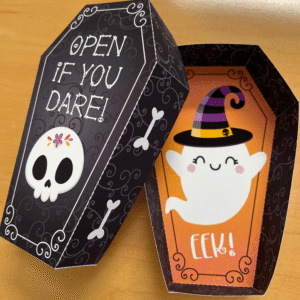 coffin halloween boxes