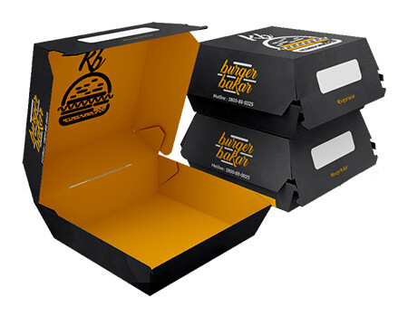 custom food packaging boxes with logo