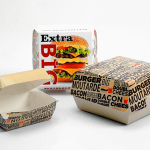 custom printed burger boxes