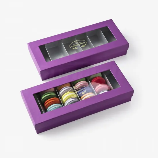 custom printed macaron boxes
