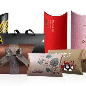 custom printed pillow box