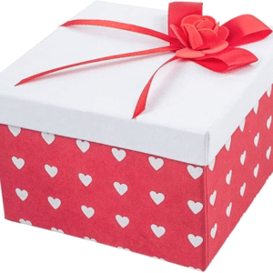 empty valentine gift boxes