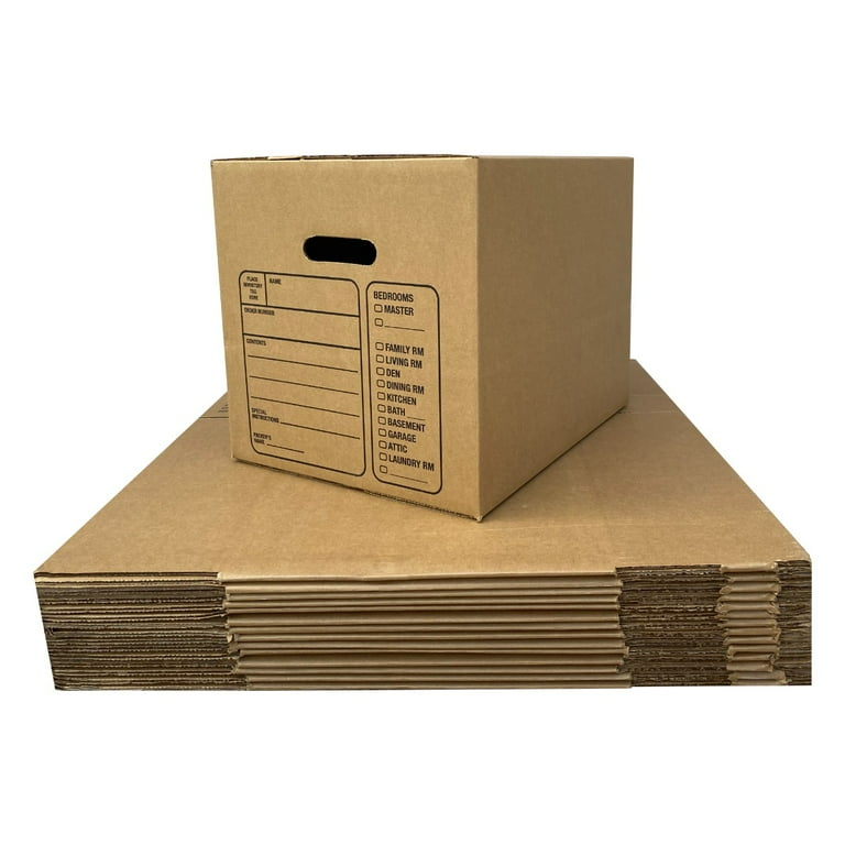 flat pack cardboard moving boxes