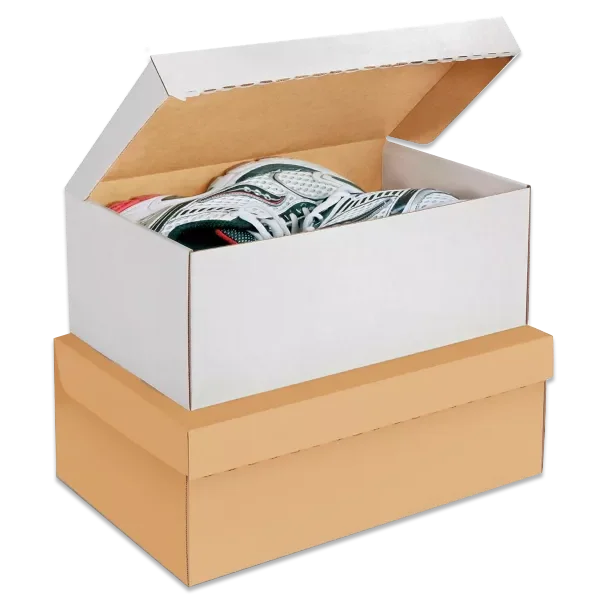 flat pack shoe boxes