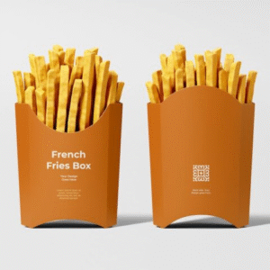 fries packaging box