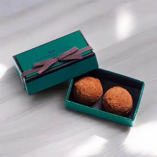 gift boxes for homemade truffles