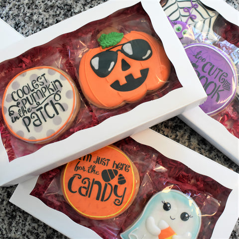 halloween cookie boxes