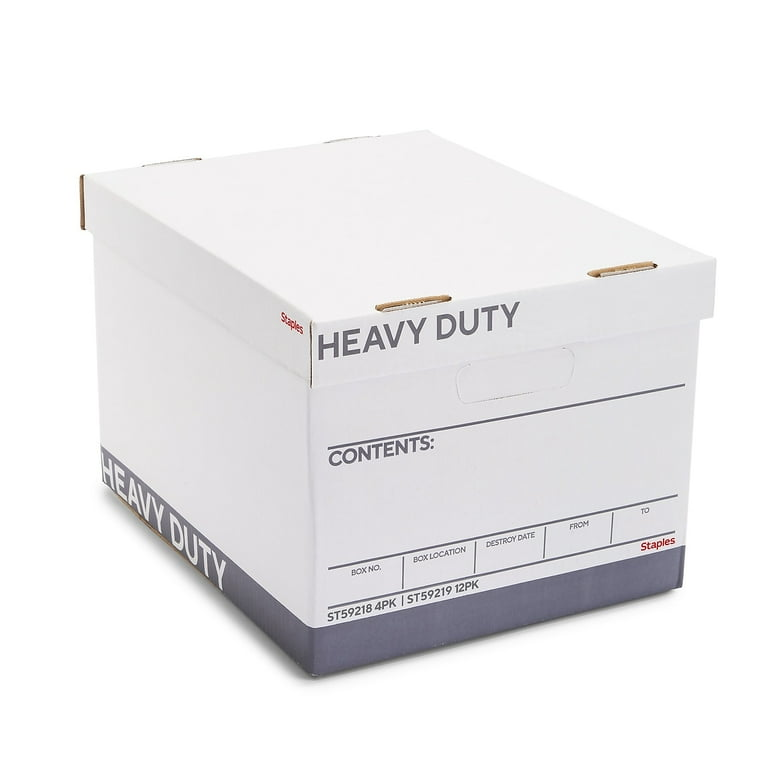 heavy duty cardboard storage boxes