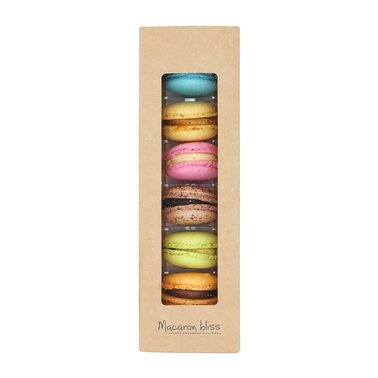 macaron boxes for 6