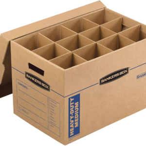 moving boxes with dividers