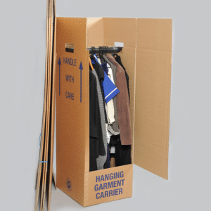 packing boxes for hanging clothes