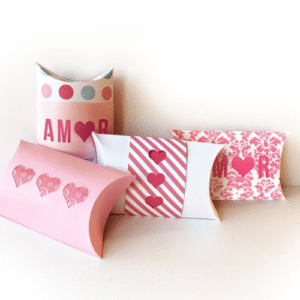 valentine pillow boxes