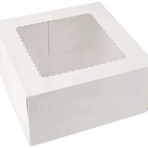 white die cut boxes