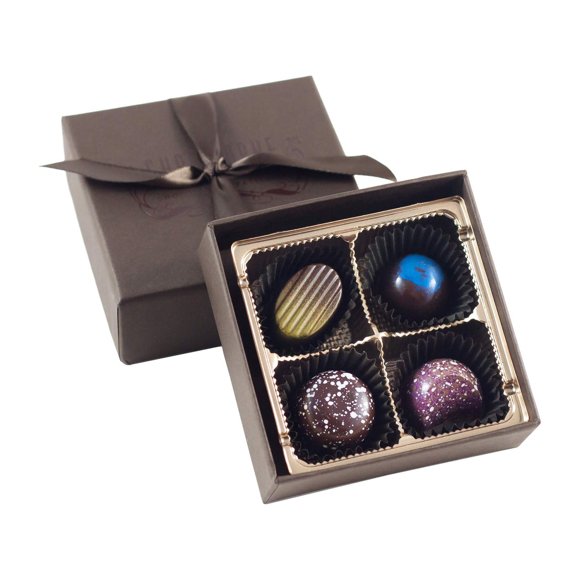 4 piece truffle boxes