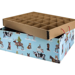 cardboard ornament boxes