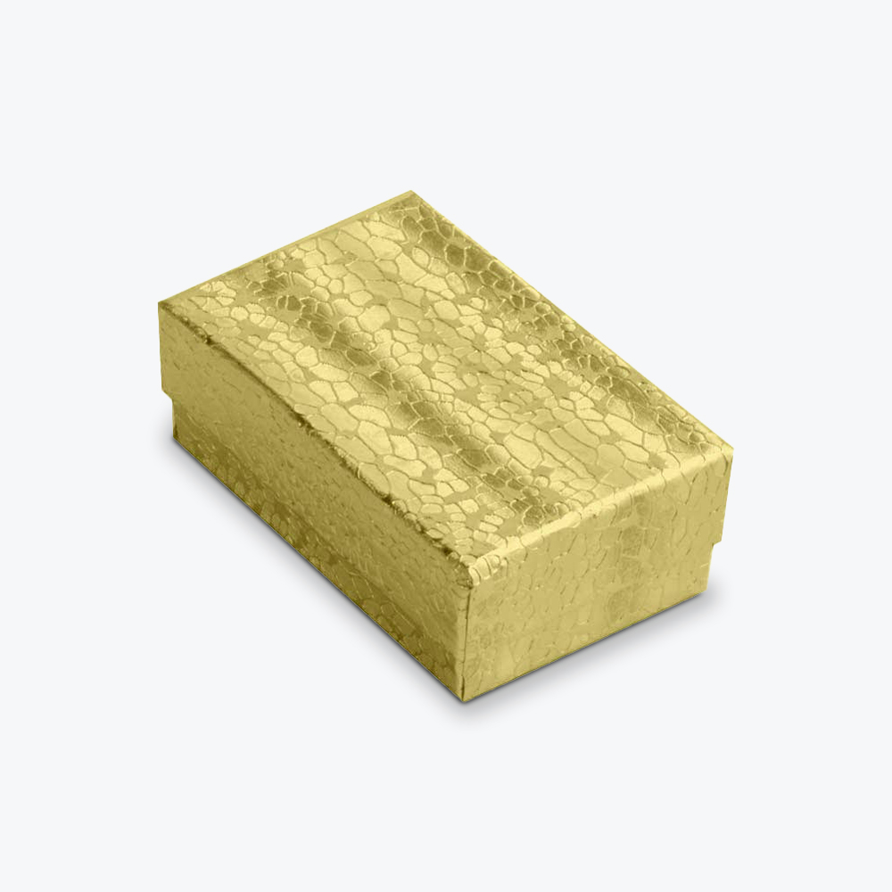 gold foil packaging box