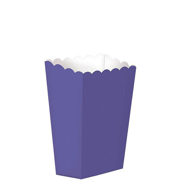 purple popcorn boxes