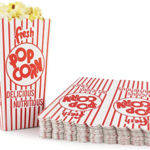 red popcorn boxes