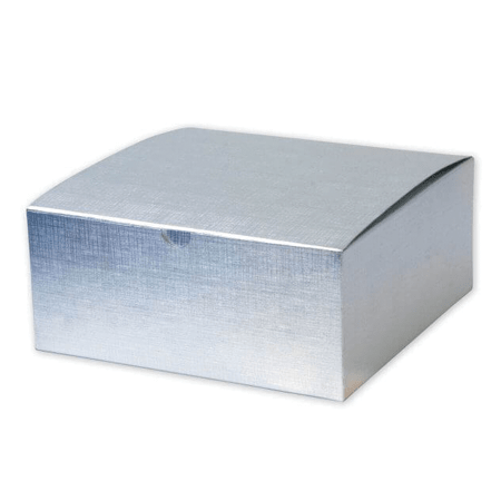 silver foil packaging box